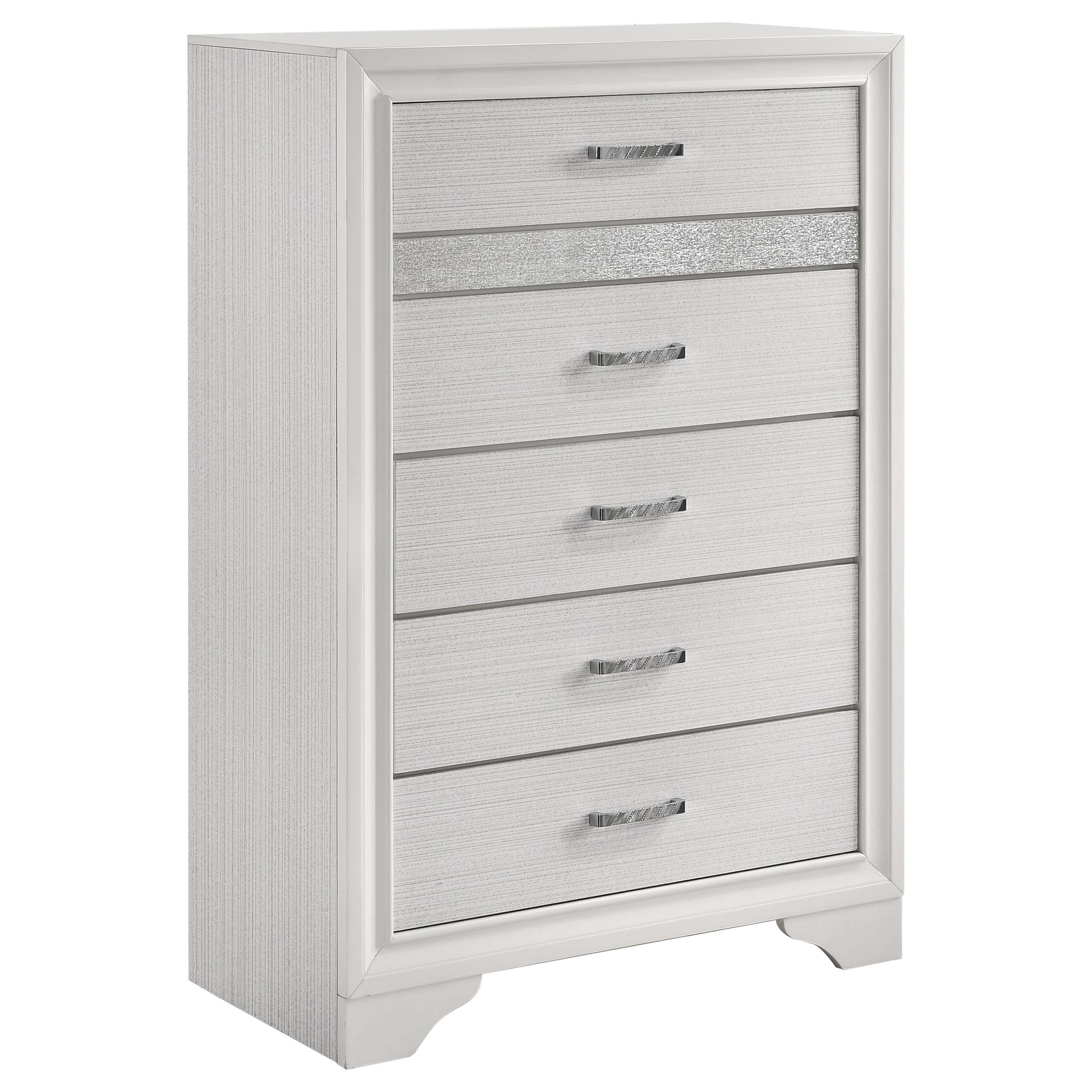 Coaster Furniture Miranda 205115 5-Drawer Bedroom Chest - White IMAGE 1